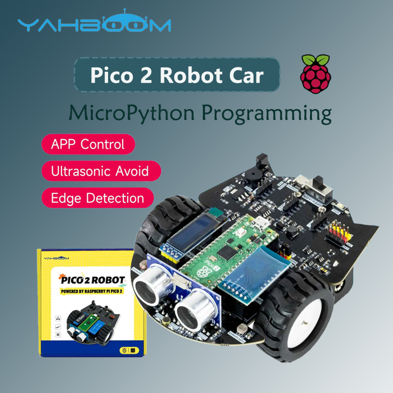 Raspberry Pi Kit - Yahboom Raspberry Pi Pico2 Robot Araç