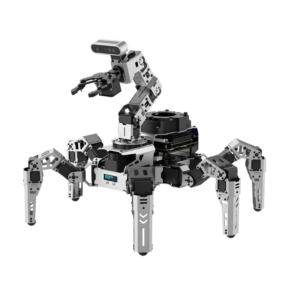 Raspberry Pi - Hiwonder ROSpider ROS2 Hexapod Robot, Jetson/Raspberry