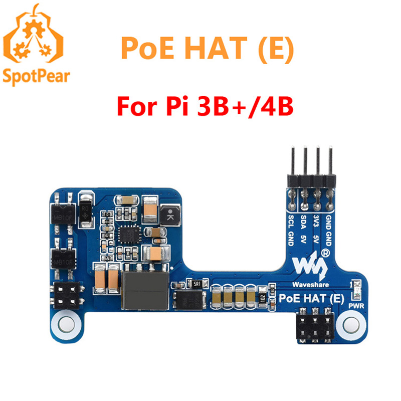 Pi Power Supply - Raspberry Pi PoE HAT Ethernet Üzerinden