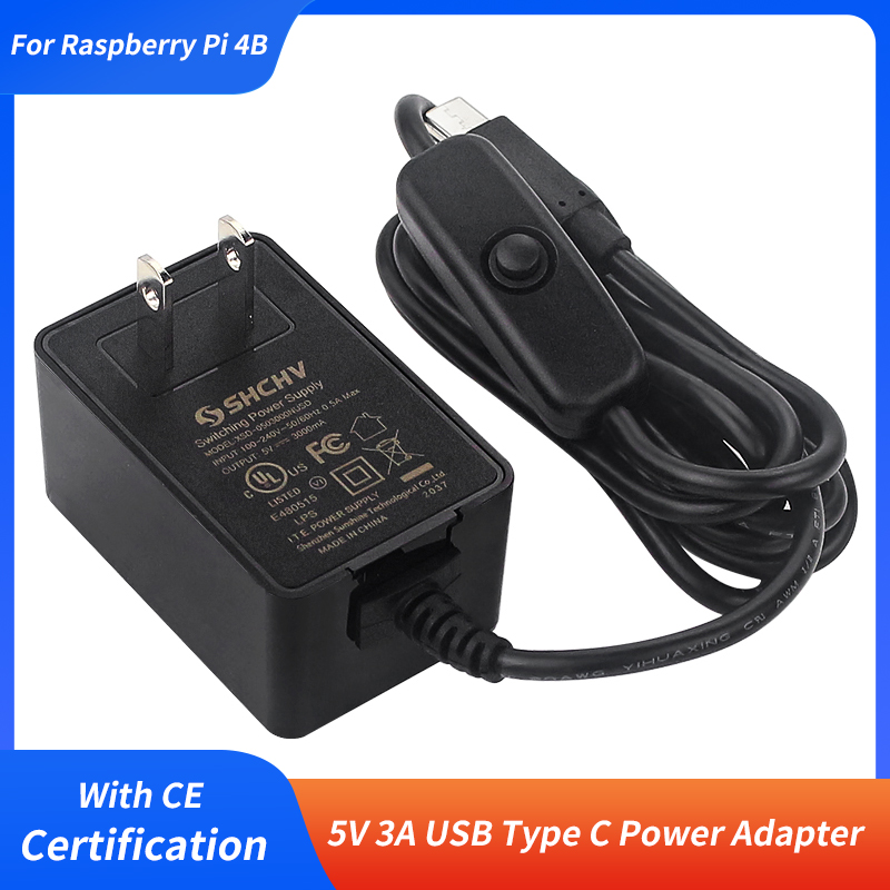 Pi Power Supply - Raspberry Pi için 5V 3A USB