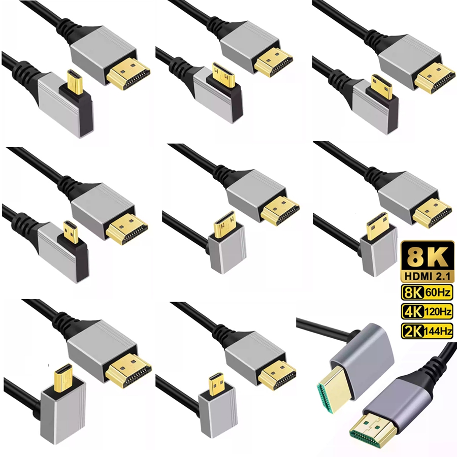Pi Camera Cable - Mikro HDMI uyumlu HDMI Kablosu 8