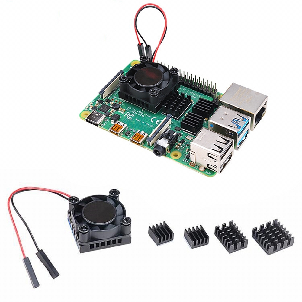 Pi 4 Case - Ahududu Pi 4 Model B için