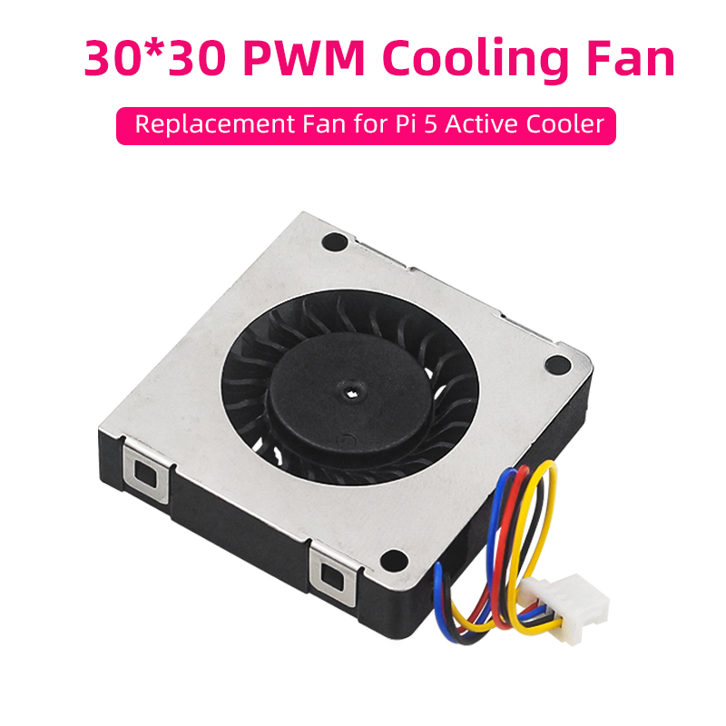 Pi Power Supply - Raspberry Pi 5 PWM Soğutma Fanı