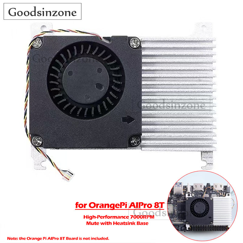 Pi Power Supply - Orange Pi AIPro için Soğutucu Fan