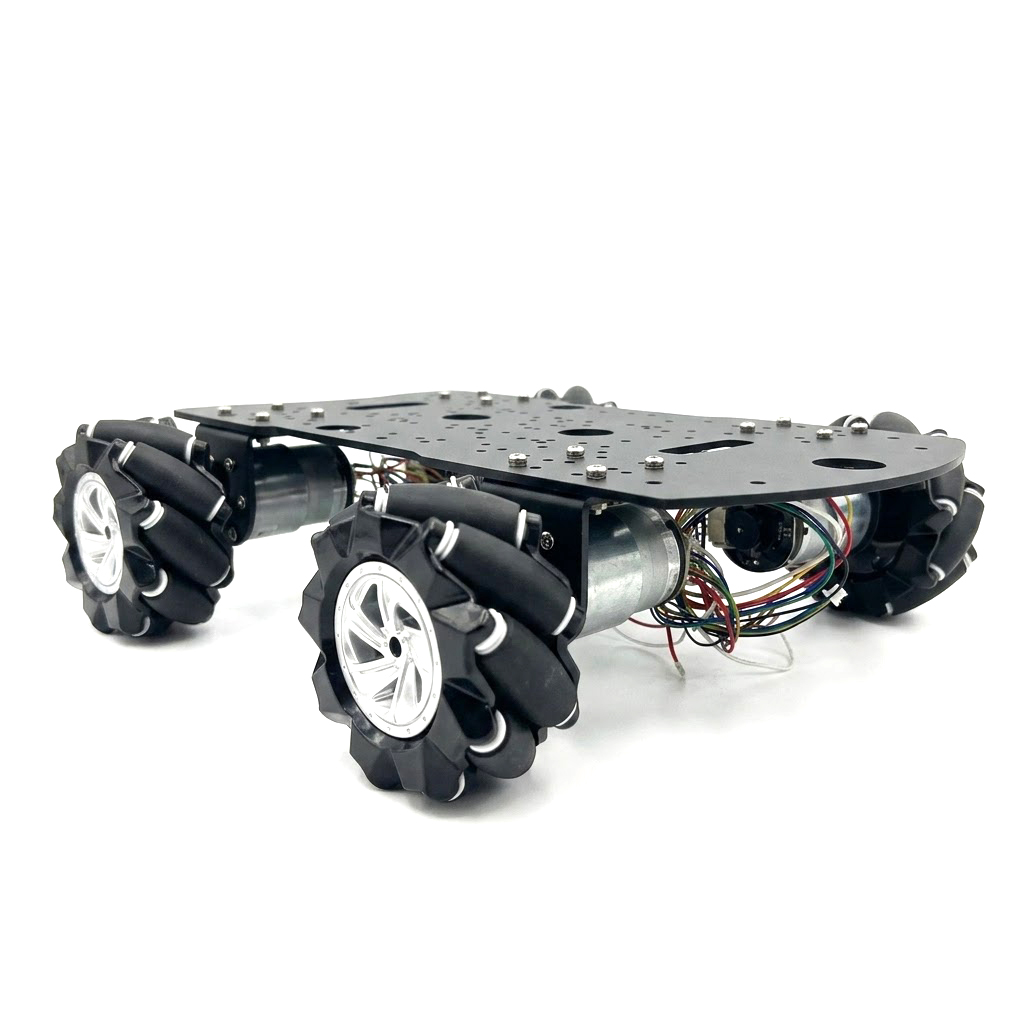 Raspberry Pi Kit - 15Kg Taşıma Kapasiteli 4WD 80mm Mecanum