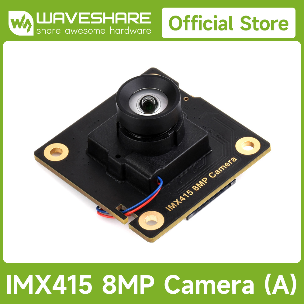Raspberry Pi Global Shutter Camera Imx296 - Waveshare IMX415 8MP Kamera Modülü (A),