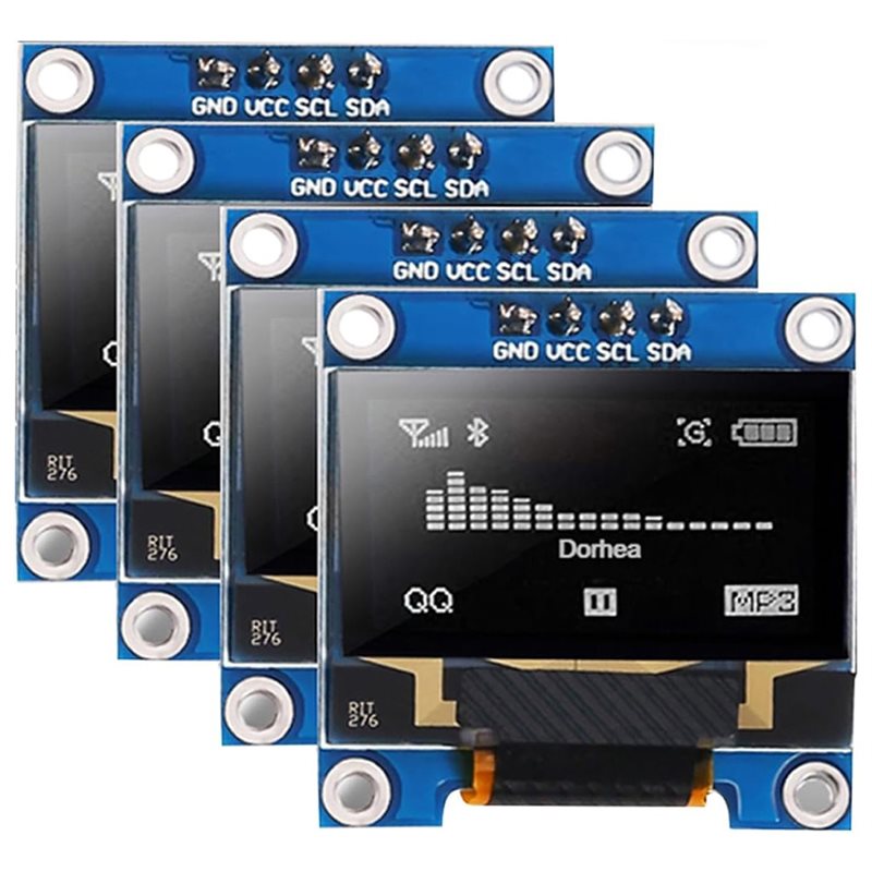 Pi Display - A37T-4 Adet 0.96 Inç OLED Ekran