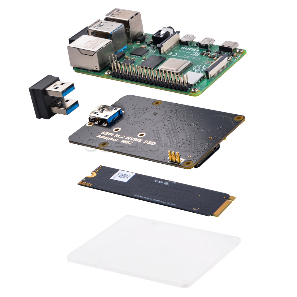 Ahududu Pi 4 Model B için M.2  - Raspberry Pi 4 incelemesi ve fiyatı