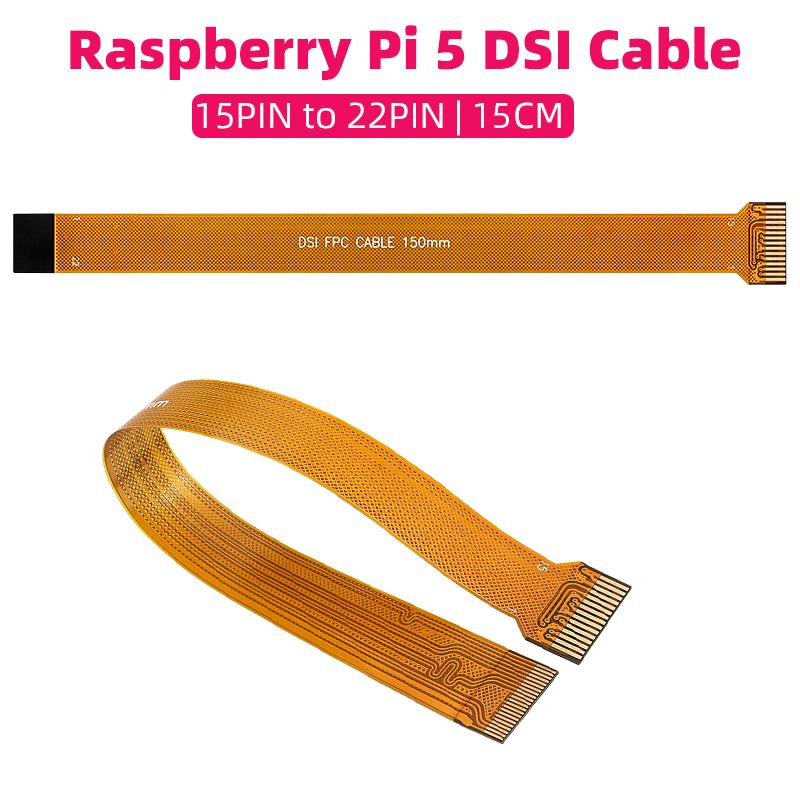 Raspberry Pi 5 DSI Kablo 22Pin - Pi Display incelemesi ve fiyatı