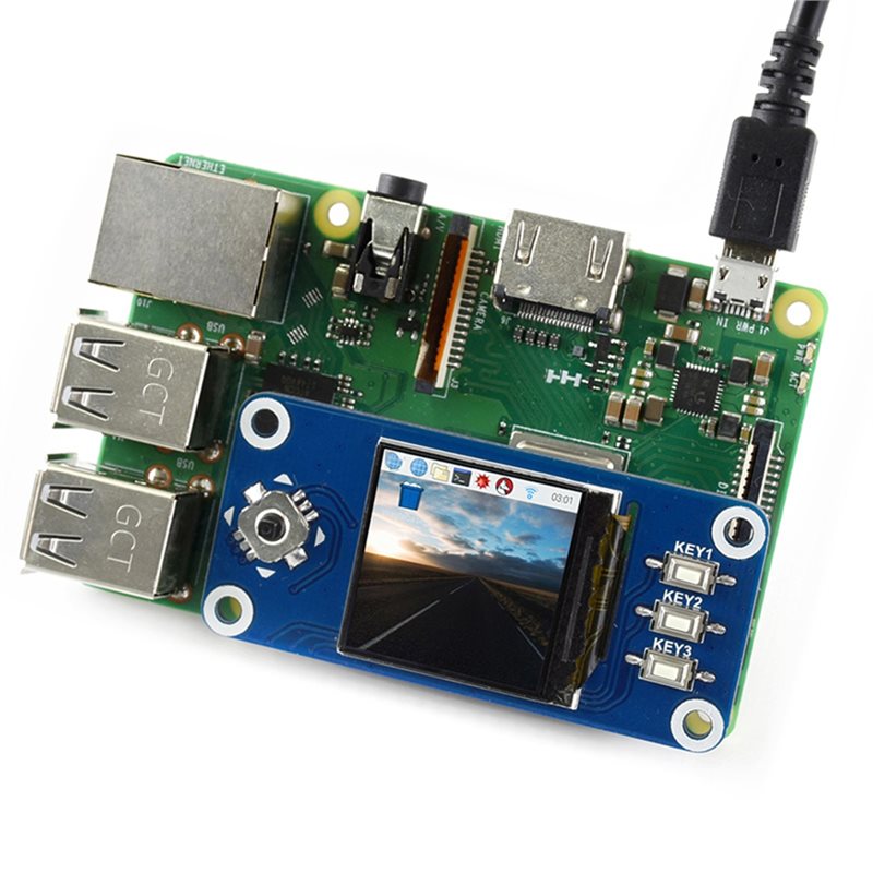 Raspberry Pi için HAT 1.3 inç  - Pi Zero incelemesi ve fiyatı