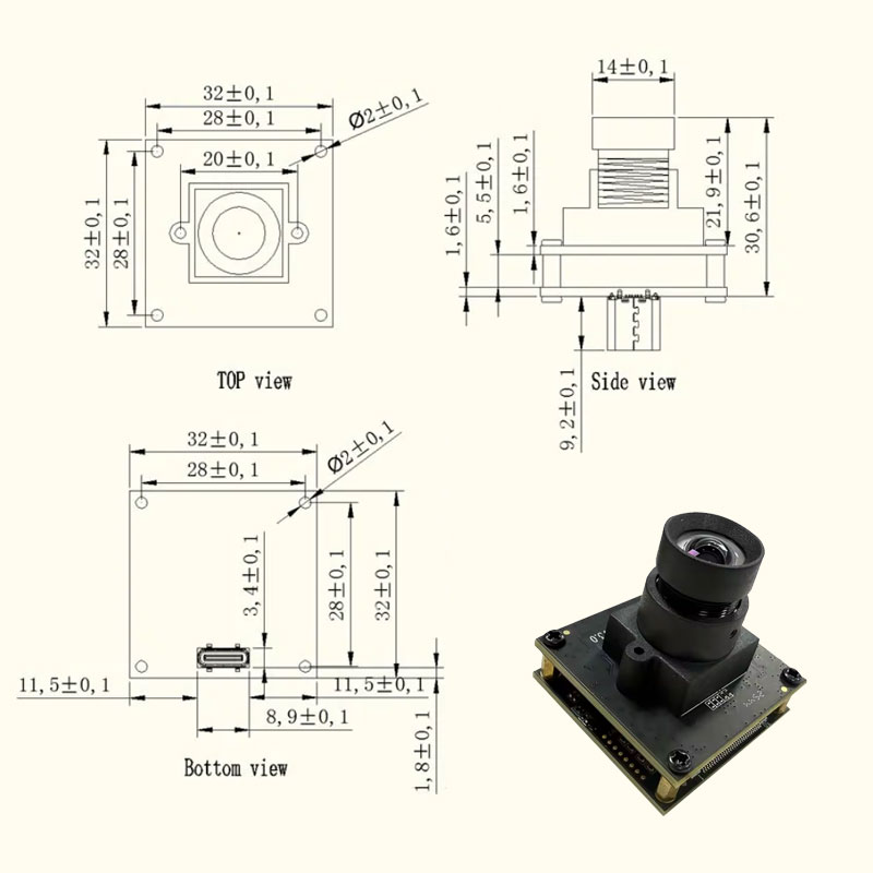 1/1.8 IMX678 4K 60FPS USB3.0 8 - Pi Camera Module incelemesi ve fiyatı