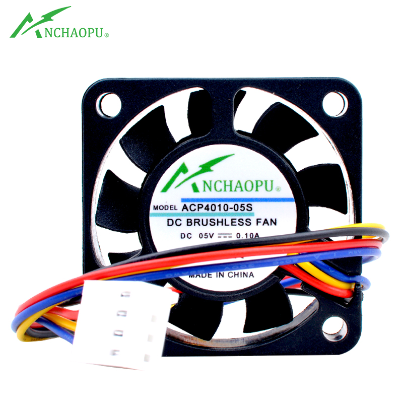 ANCHAOPU 4cm 40mm fan 40x40x10 - Pi 4 Case incelemesi ve fiyatı