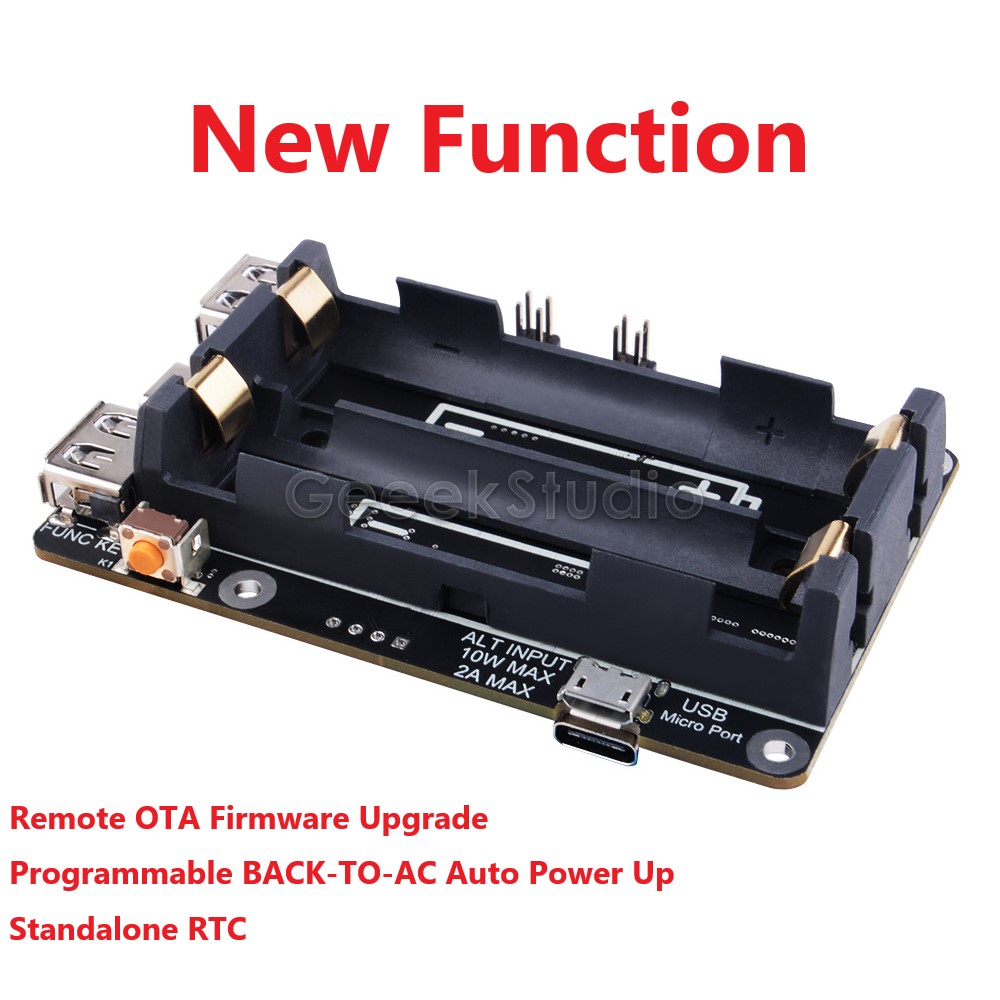 UPS artı otomatik kapatma RTC  - Pi Power Supply incelemesi ve fiyatı