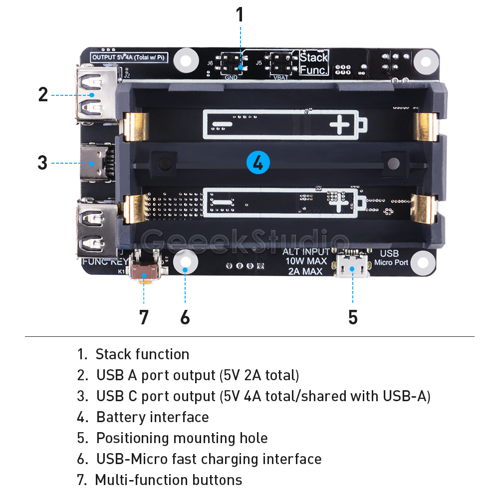 UPS artı otomatik kapatma RTC  - Pi Power Supply incelemesi ve fiyatı