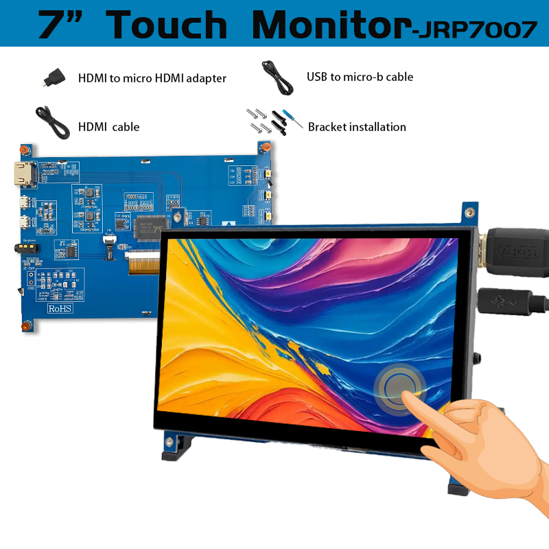 IPS 7 inç ekran AIDA64 LCD ekr - Raspberry Pi 4 incelemesi ve fiyatı