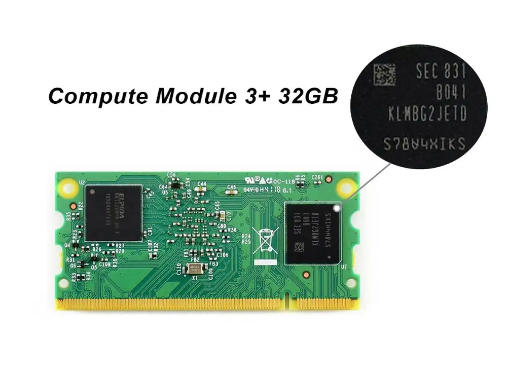 Raspberry Pi Compute Module 3+ - Raspberry Pi incelemesi ve fiyatı