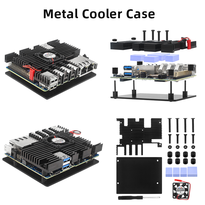 Orange Pi 5 Plus 4/8/16GB RAM  - Pi 4 Case incelemesi ve fiyatı