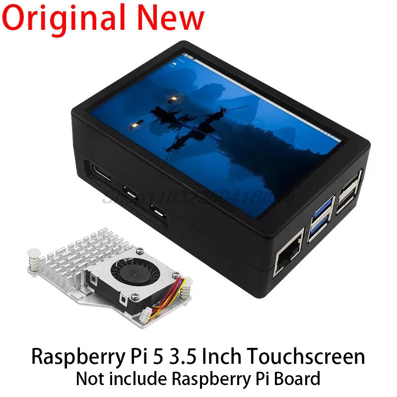 3.5 Inç Raspberry Pi 5 Dokunma - Pi 5 Case incelemesi ve fiyatı