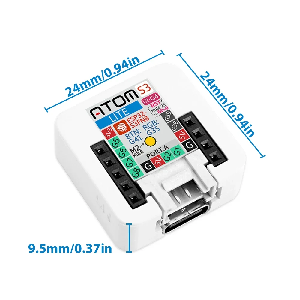 M5Stack AtomS3-Lite ESP32-S3 G - Arduino Kit incelemesi ve fiyatı