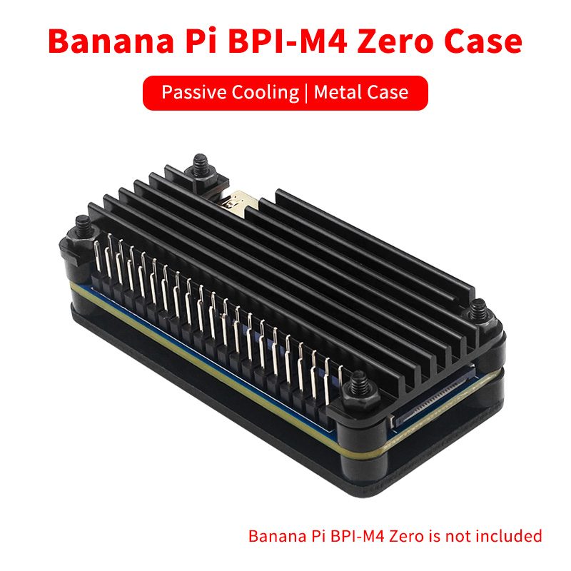 Muz Pi BPI-M4 sıfır Metal kasa - Pi Cooler incelemesi ve fiyatı