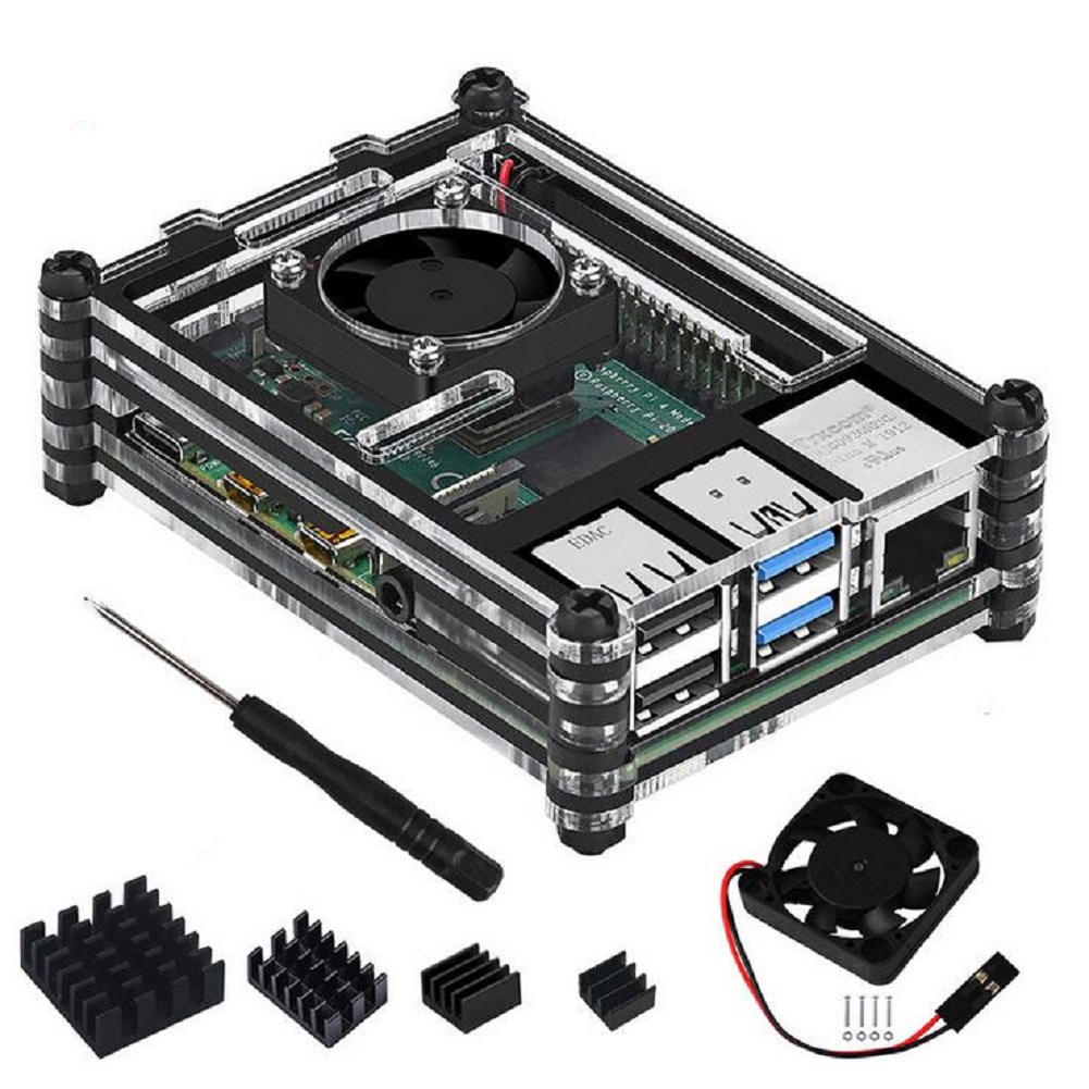 Raspberry Pi 4B için Soğutma F - Pi 4 Case incelemesi ve fiyatı