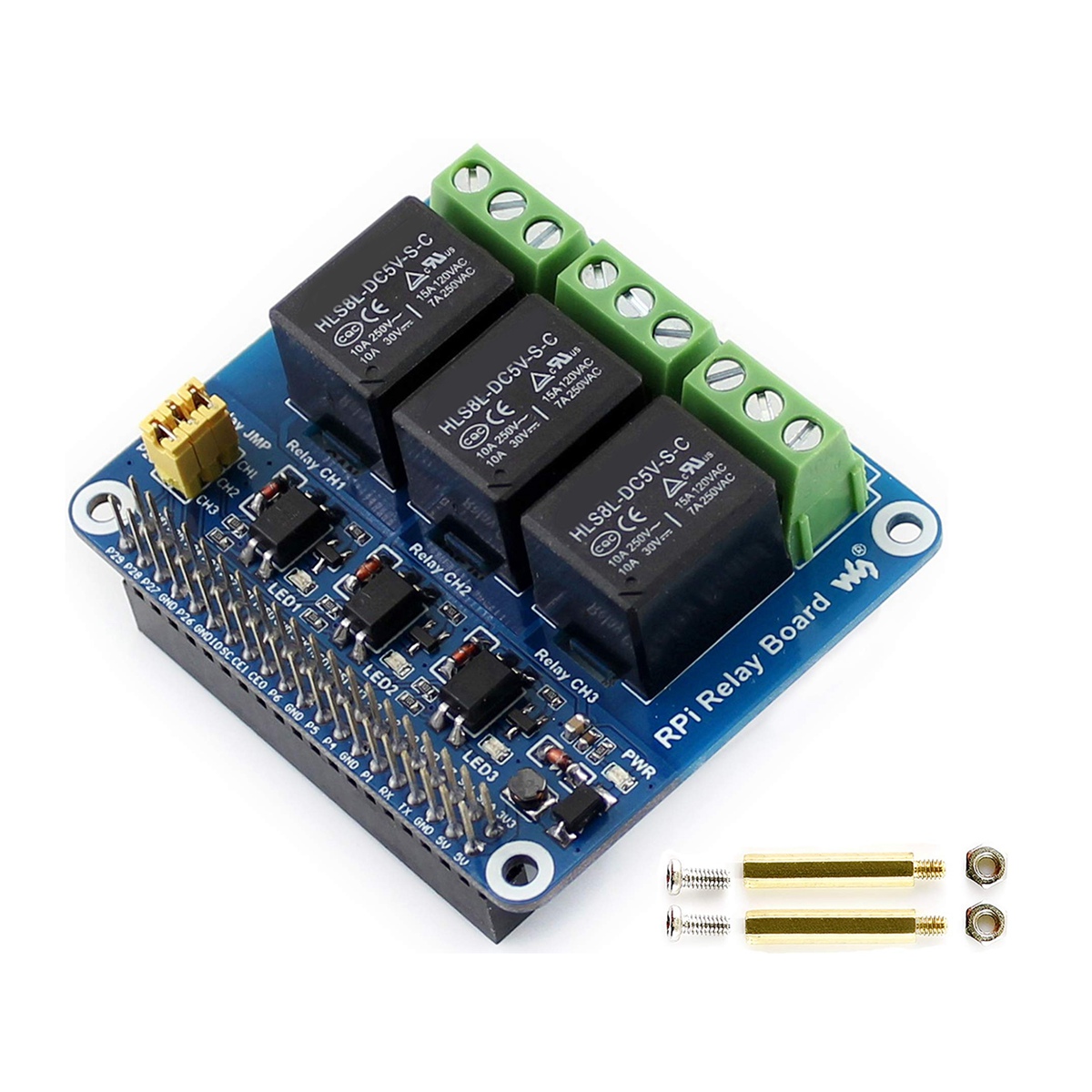 Waveshare 5V 3 Kanallı Röle Mo - Pi Zero incelemesi ve fiyatı