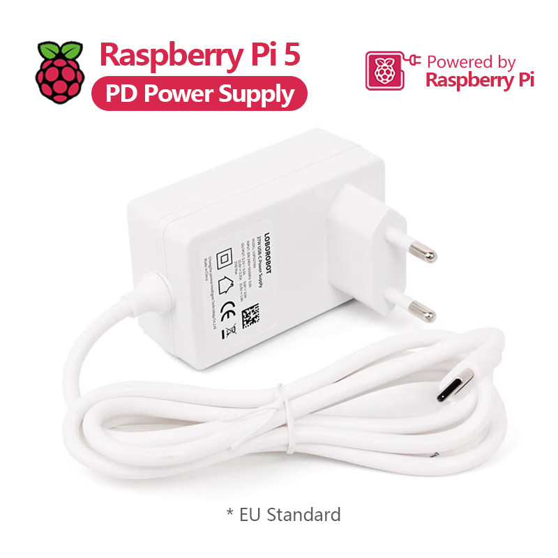 Raspberry Pi 5 PD Güç Adaptörü - Pi Power Supply incelemesi ve fiyatı