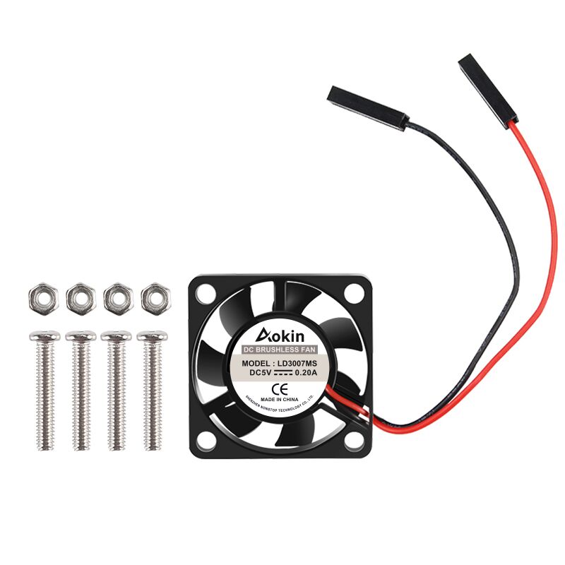 5V / 3.3V soğutma fanı vidalar - Pi Cooler incelemesi ve fiyatı