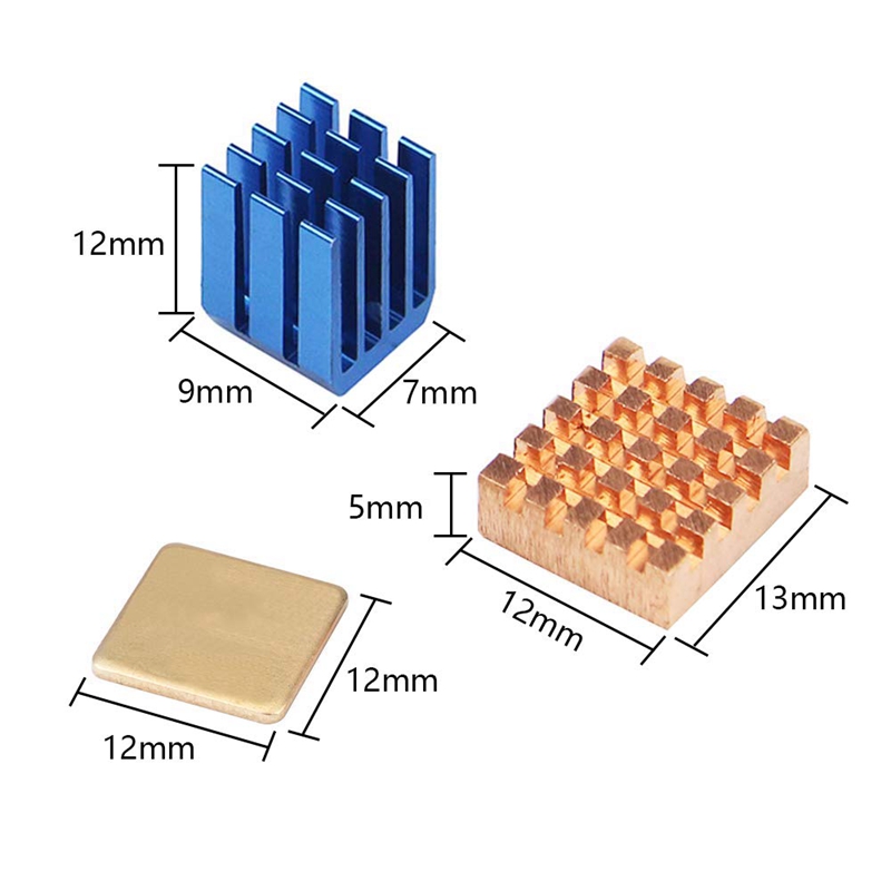5V / 3.3V soğutma fanı vidalar - Pi Cooler incelemesi ve fiyatı