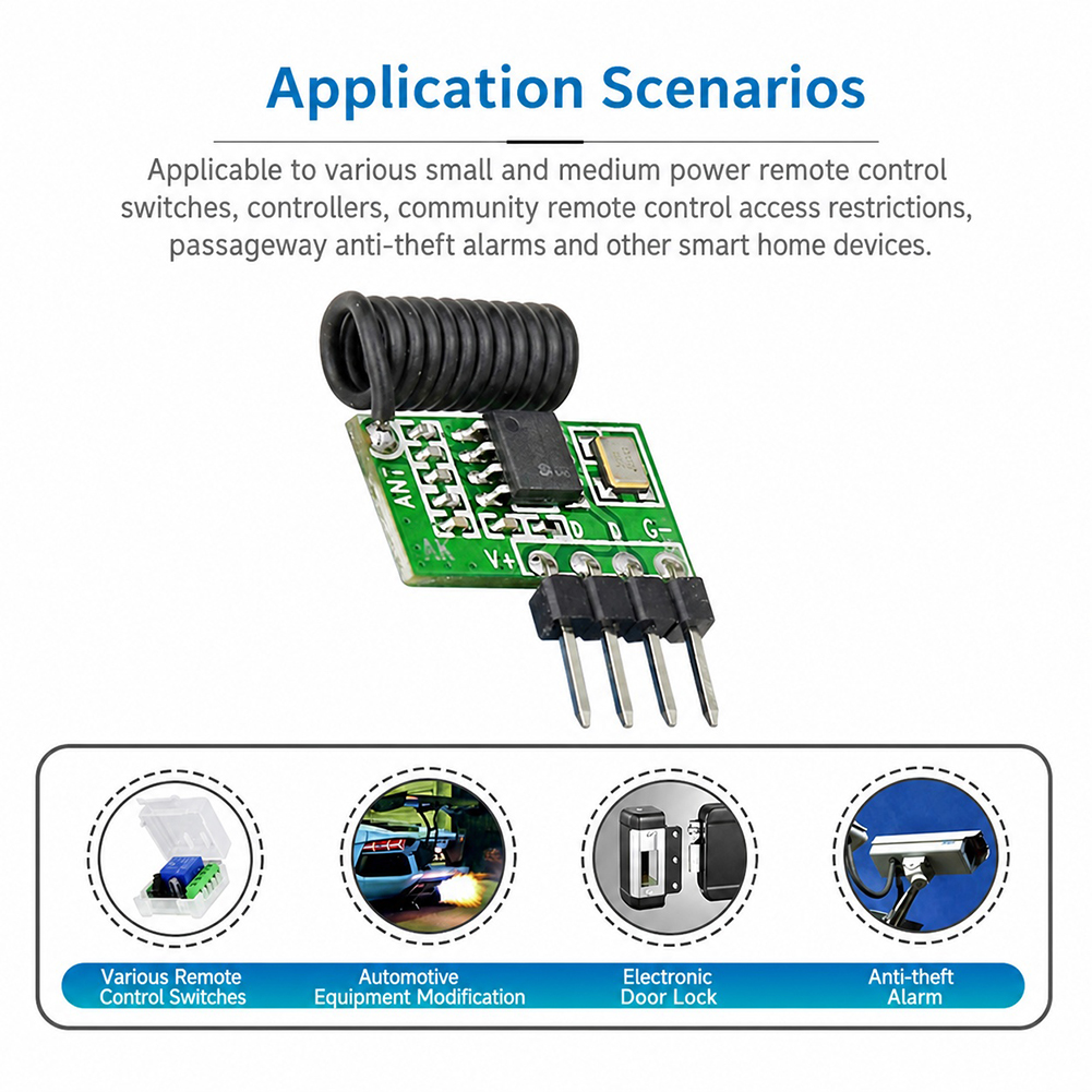 315MHz/433MHz Süperheterodin R - Arduino Kit incelemesi ve fiyatı