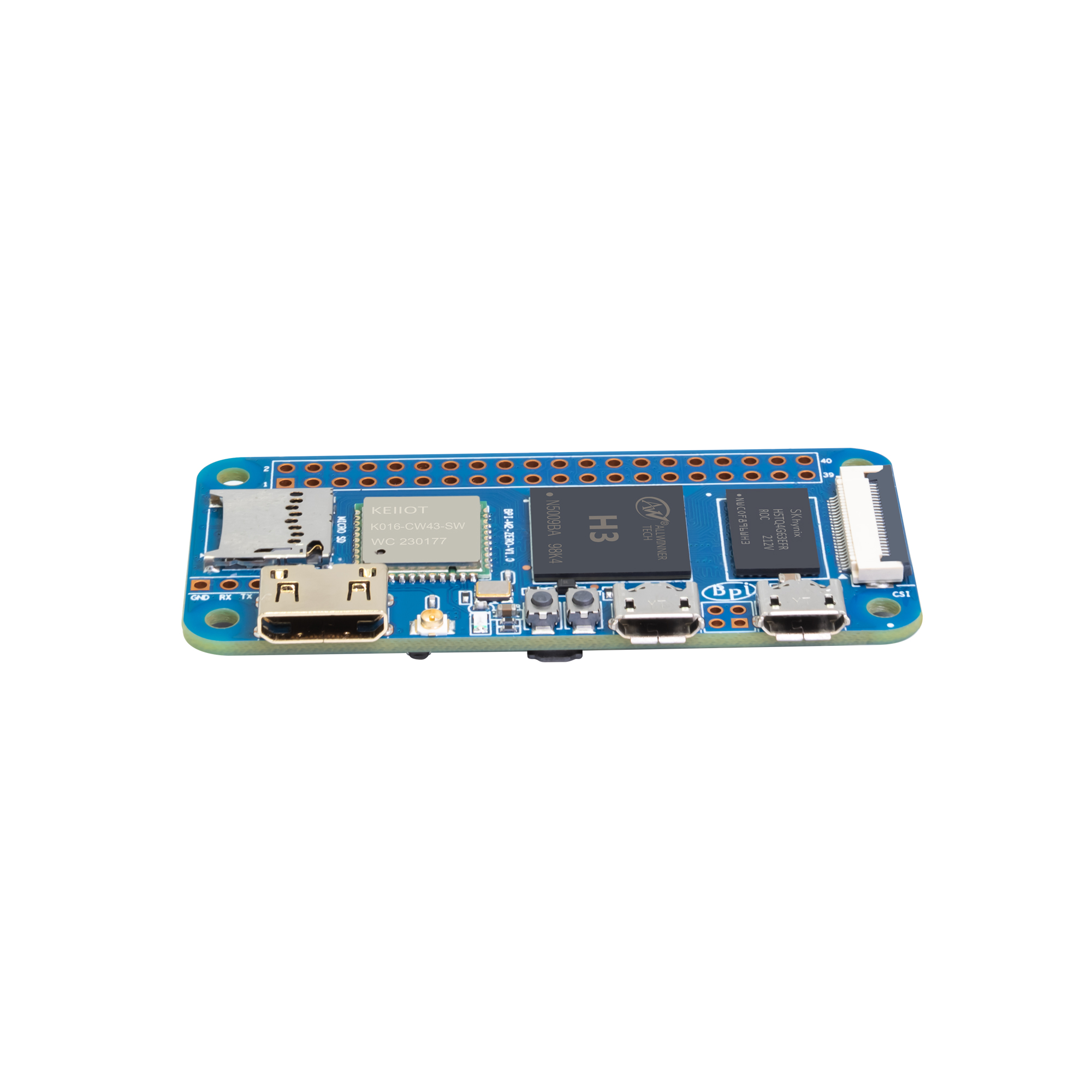 Muz Pi BPi-M2 sıfır dört çekir - Pi Zero incelemesi ve fiyatı