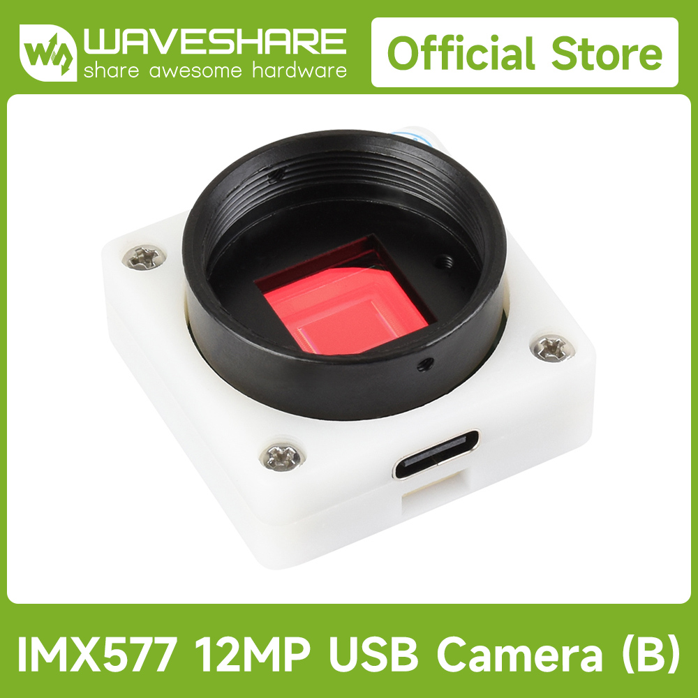 Waveshare IMX577 12MP USB Kame - Raspberry Pi Global Shutter Camera Imx296 incelemesi ve fiyatı