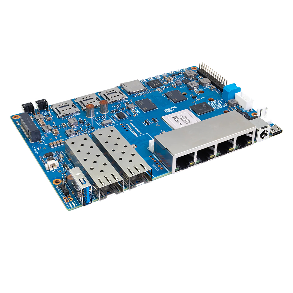 Muz Pi BPI-R4 Banana MT7988A ( - Pi Cooler incelemesi ve fiyatı