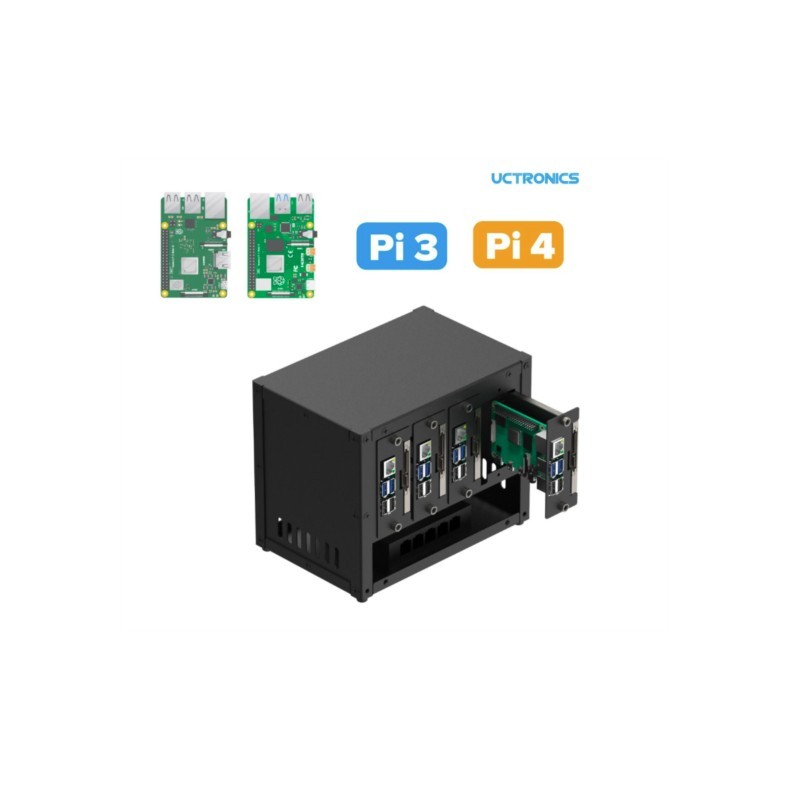 UCTRONICS Raspberry Pi Küme Ka - Raspberry Pi 4 incelemesi ve fiyatı